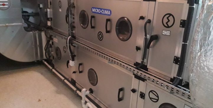 Centrale klimatyzacyjne higieniczne