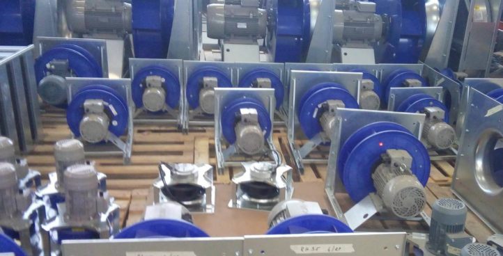 Podział central zależnie od wymiarów